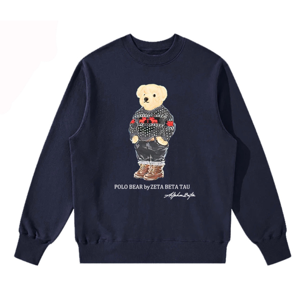 ZBT Alpha Zeta Polo Bear - POD